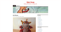 Desktop Screenshot of epicsoup.com
